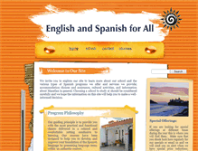 Tablet Screenshot of learnspanishmazatlan.com